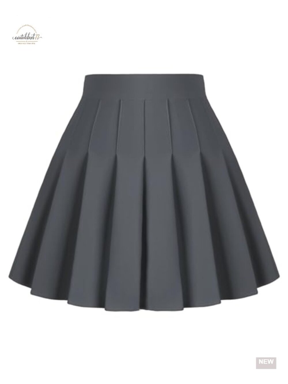 Pleated A-Line Tennis Skirt Mini High Waist Active Skort